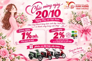 THÁNG CỦA NÀNG – NGÀN ƯU ĐÃI, VẠN YÊU THƯƠNG TẠI DUNG VƯỢNG